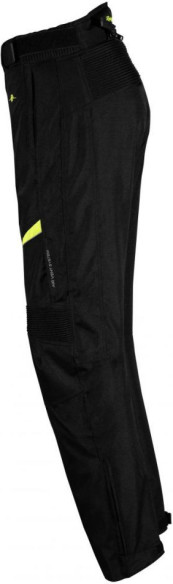 Pantaloni Moto Textili Tommy Black/Yellow Fluo
