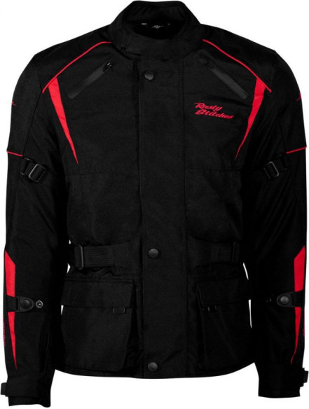Geaca Moto Textila Tommy Jack Black/Red