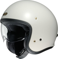 Casca Moto Open Face/Jet J.O Off White