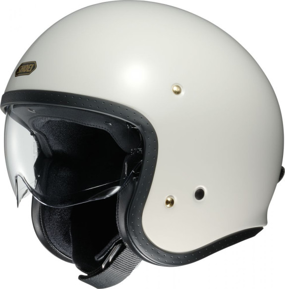 Casca Moto Open Face/Jet J.O Off White