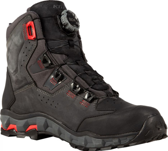 Ghete Moto Piele Outlander GTX Asphalt High Risk Red