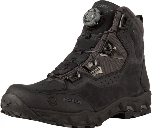 Ghete Moto Piele Outlander GTX Stealth Black