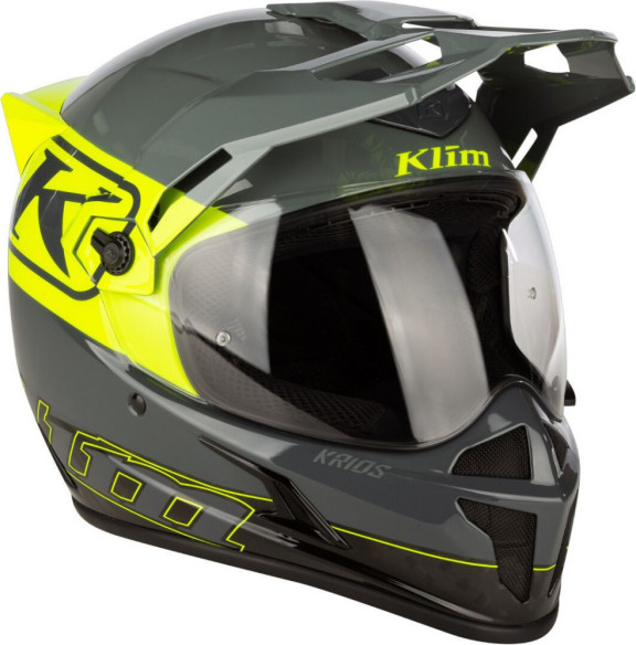 Casca Moto Touring Krios Karbon ECE/DOT Covert Hi-Vis
