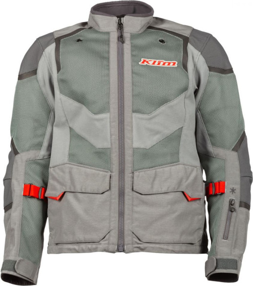 Geaca Moto Textil Touring Baja S4 Cool Gray-Redrock