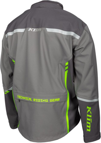 Geaca Moto Textil Enduro S4 Jacket Castlerock Gray-Electrik Gecko