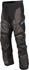 Pantaloni Moto Textil Baja S4 Short Black-Kinetik Blue