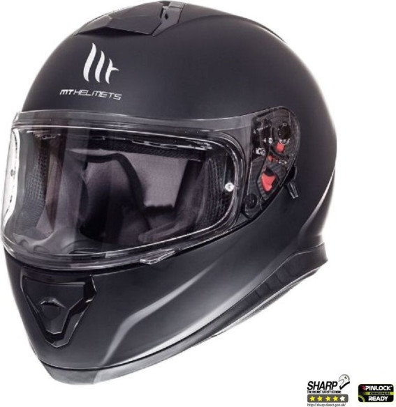 Casca Moto Full-Face/Interala Thunder III SV Matt Black
