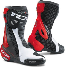 Cizme Moto Sport RT-RACE Black/White/Red
