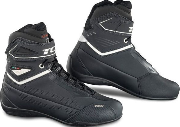 Ghete Moto Dama RUSH 2 AIR Black