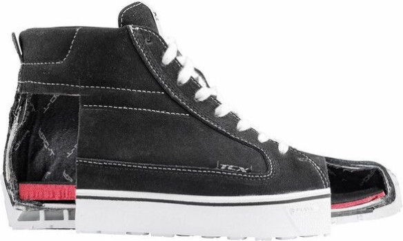 Ghete Moto Dama STREET 3 WP Lady Black