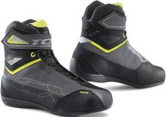 Ghete Moto Sport/Touring RUSH 2 WP Grey/Yellow Fluo