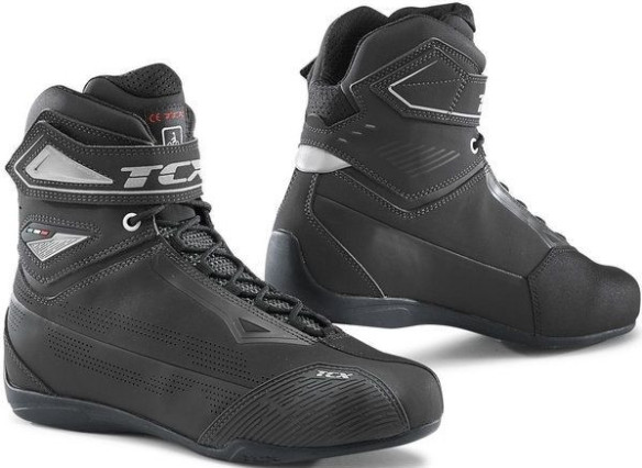 Ghete Moto RUSH 2 AIR Gun Metal