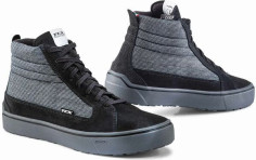 Ghete Moto STREET 3 TEX WP Black/Grey