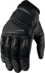 Manusi Moto Piele Superduty 2 Short Gloves Black