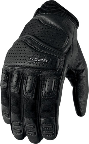 Manusi Moto Piele Superduty 2 Short Gloves Black