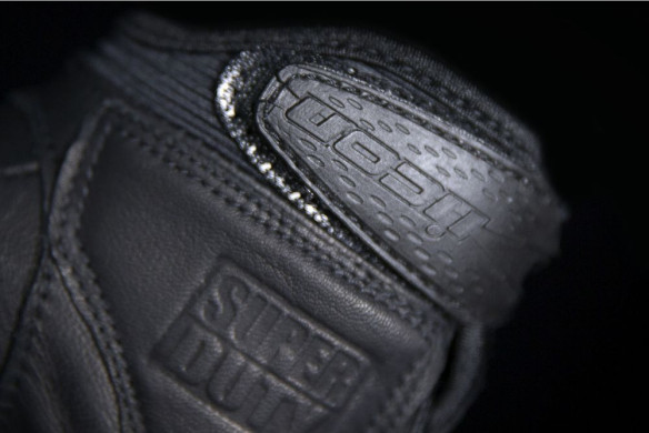 Manusi Moto Piele Superduty 2 Short Gloves Black