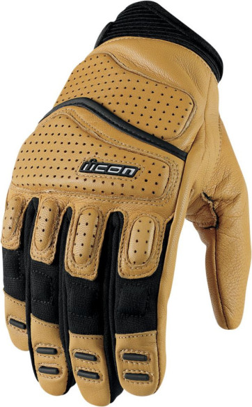 Manusi Moto Piele Superduty 2 Short Gloves Tan
