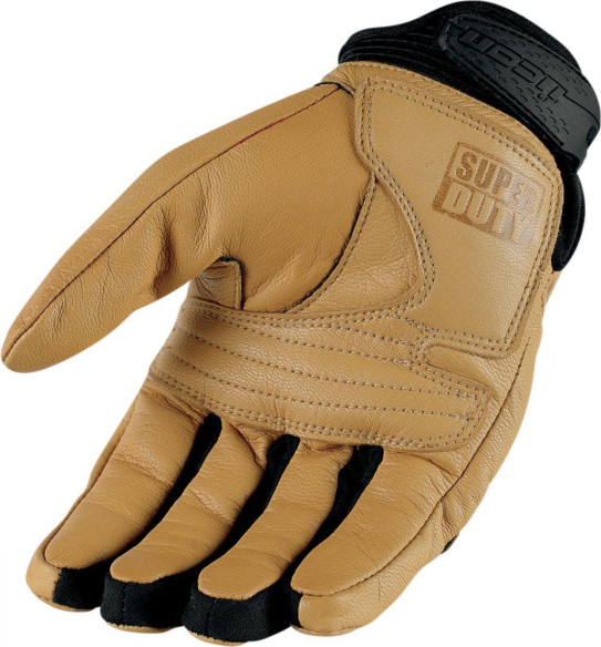 Manusi Moto Piele Superduty 2 Short Gloves Tan