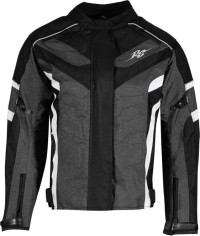 Geaca Moto Textila Juliette Black/White