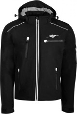 Geaca Moto Textila Stan Black/White