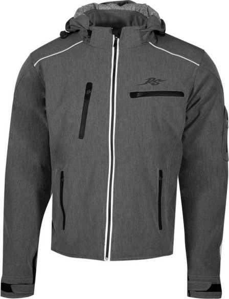 Geaca Moto Textila Stan Grey/Black