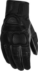 Manusi Moto Piele Chris Black/Grey