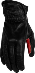 Manusi Moto Piele Johnny Black/Red