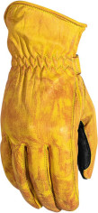 Manusi Moto Piele Johnny Yellow/Black