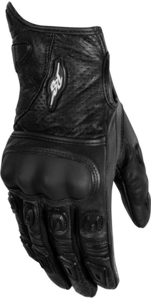 Manusi Moto Piele Quinn Black/White