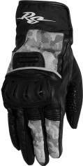 Manusi Moto Piele/Textile Randy Black/Camo Grey