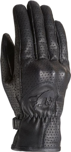Manusi Moto Piele 4442-1 GR2 Full Vented Black