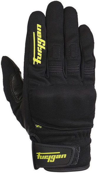 Manusi Moto Textile/Piele 4485-131 JET D3O Black/Fluo Yellow