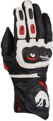 Manusi Moto Piele 4495-169 Higgins Red/Black/White