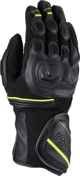 Manusi Moto Piele 4497-031 Dirtroad Black/Yellow Fluo