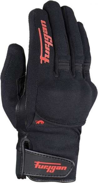 Manusi Moto Textile 4531-108 Jet All Season D3O Black/Red