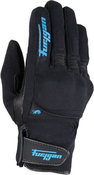 Manusi Moto Textile 4531-128 Jet All Season D3O Black/Blue