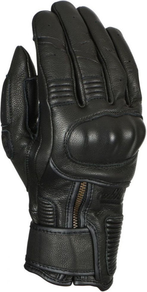 Manusi Moto Dama Piele 4542-1 Swan D3O Black