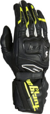 Manusi Moto Piele 4545-1048 F-RS1 Black-Fluor Yellow-White