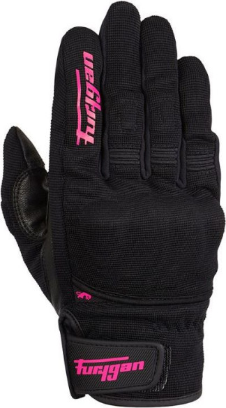 Manusi Moto Dama Textile/Piele 4486-150 Jet D3O Black-Pink