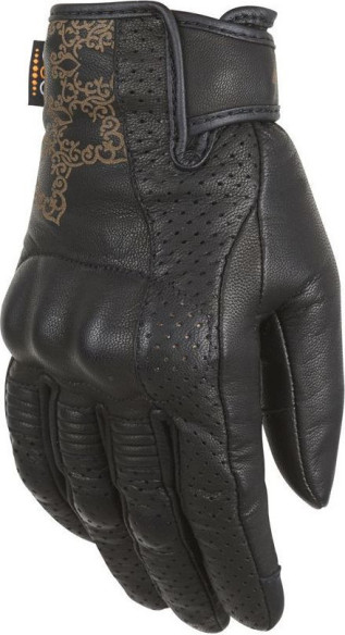 Manusi Moto Dama Piele 4417-1 Astral Glove D3O Black