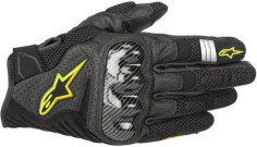 Manusi Moto Textile/Piele SMX-1 Air V2 Bk/Yl Fluo