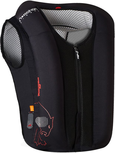 Vesta Moto Airbag Fury Sistem Black 7890-1