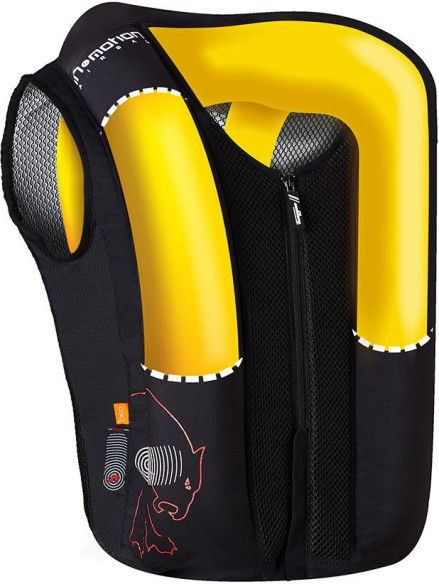 Vesta Moto Airbag Fury Sistem Black 7890-1