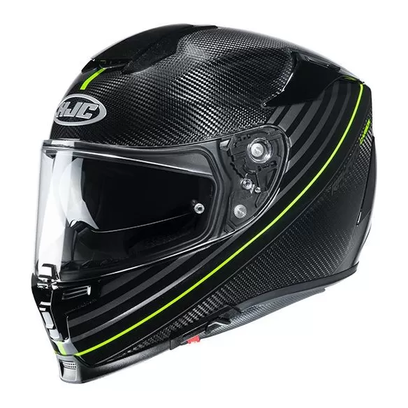 Casca Moto Full-Face RPHA 70 Carbon Artan Yellow Fluo