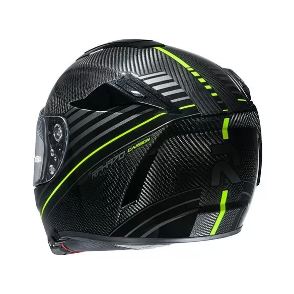 Casca Moto Full-Face RPHA 70 Carbon Artan Yellow Fluo