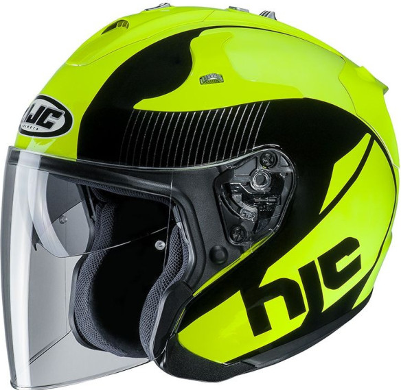 Casca Moto Jet FG-JET Acadia Yellow Fluo
