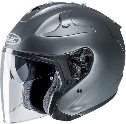 Casca Moto Jet FG-JET Solid Mat Silver