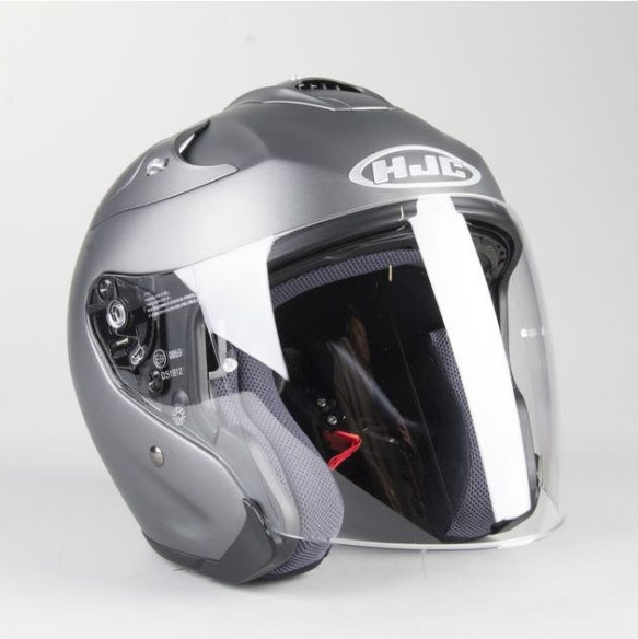 Casca Moto Jet FG-JET Solid Mat Silver