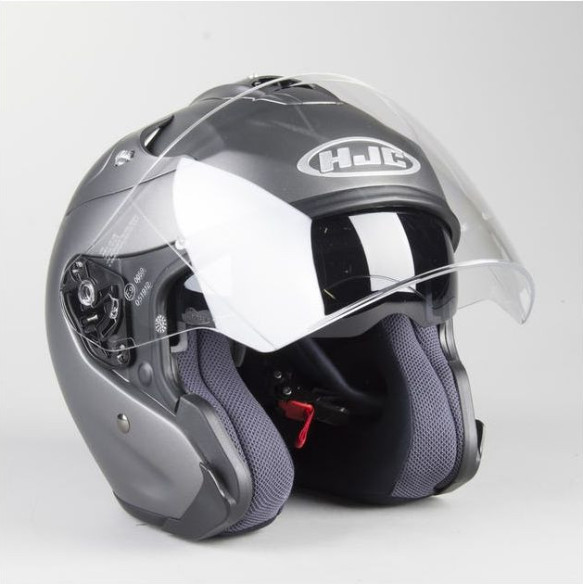 Casca Moto Jet FG-JET Solid Mat Silver