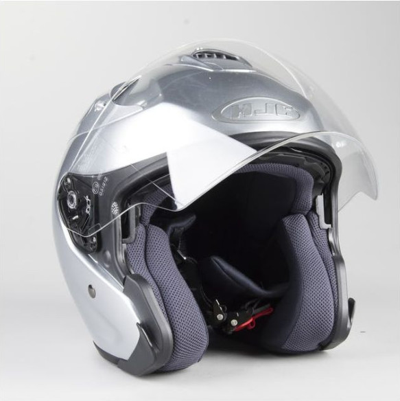 Casca Moto Jet FG-JET Solid Lucios Silver